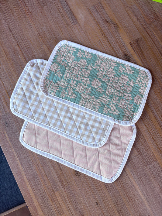 Meadow Morning Burp Cloth Set