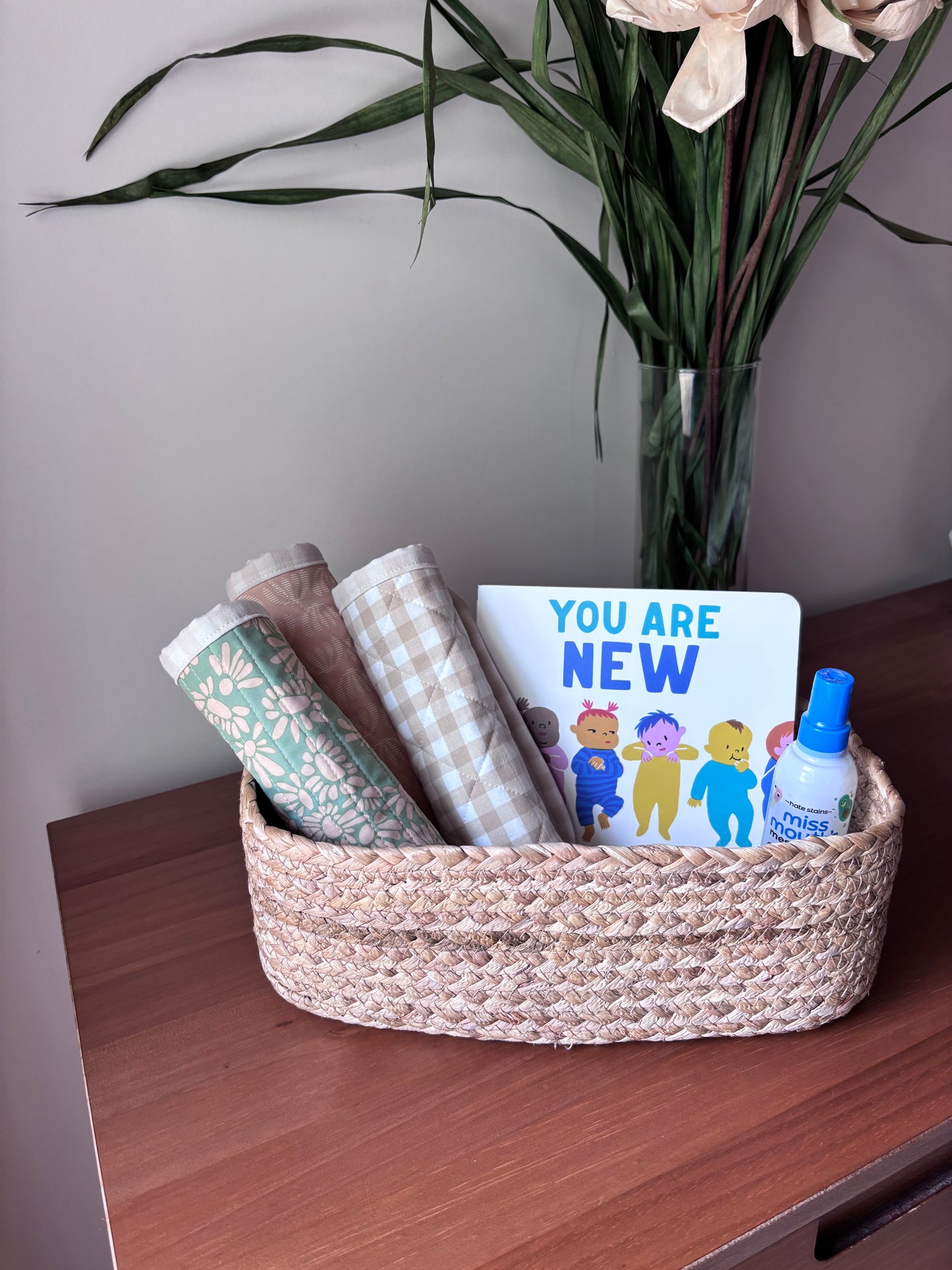 Meadow Morning Burp Cloth Set