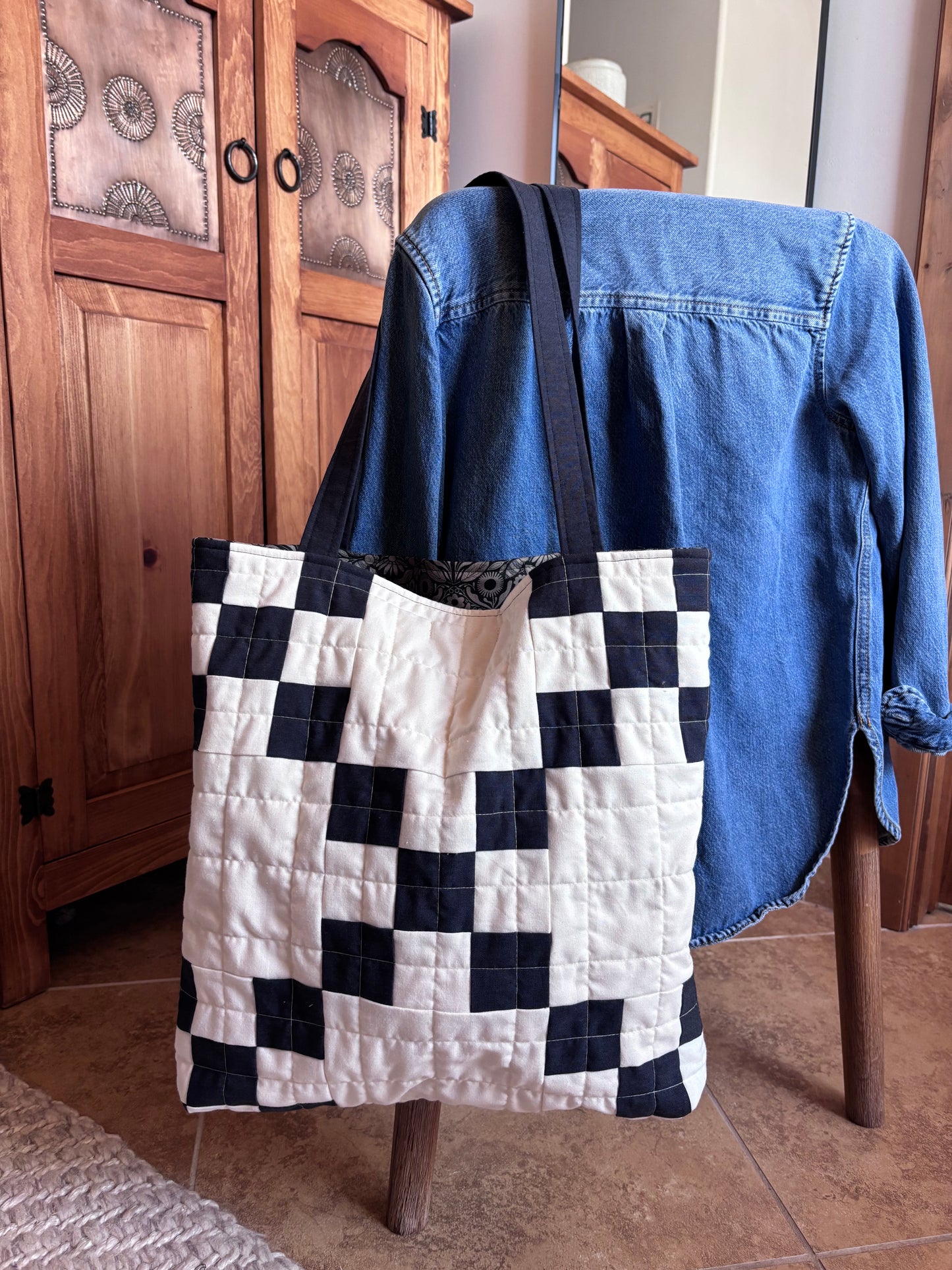 The Midnight Check Tote