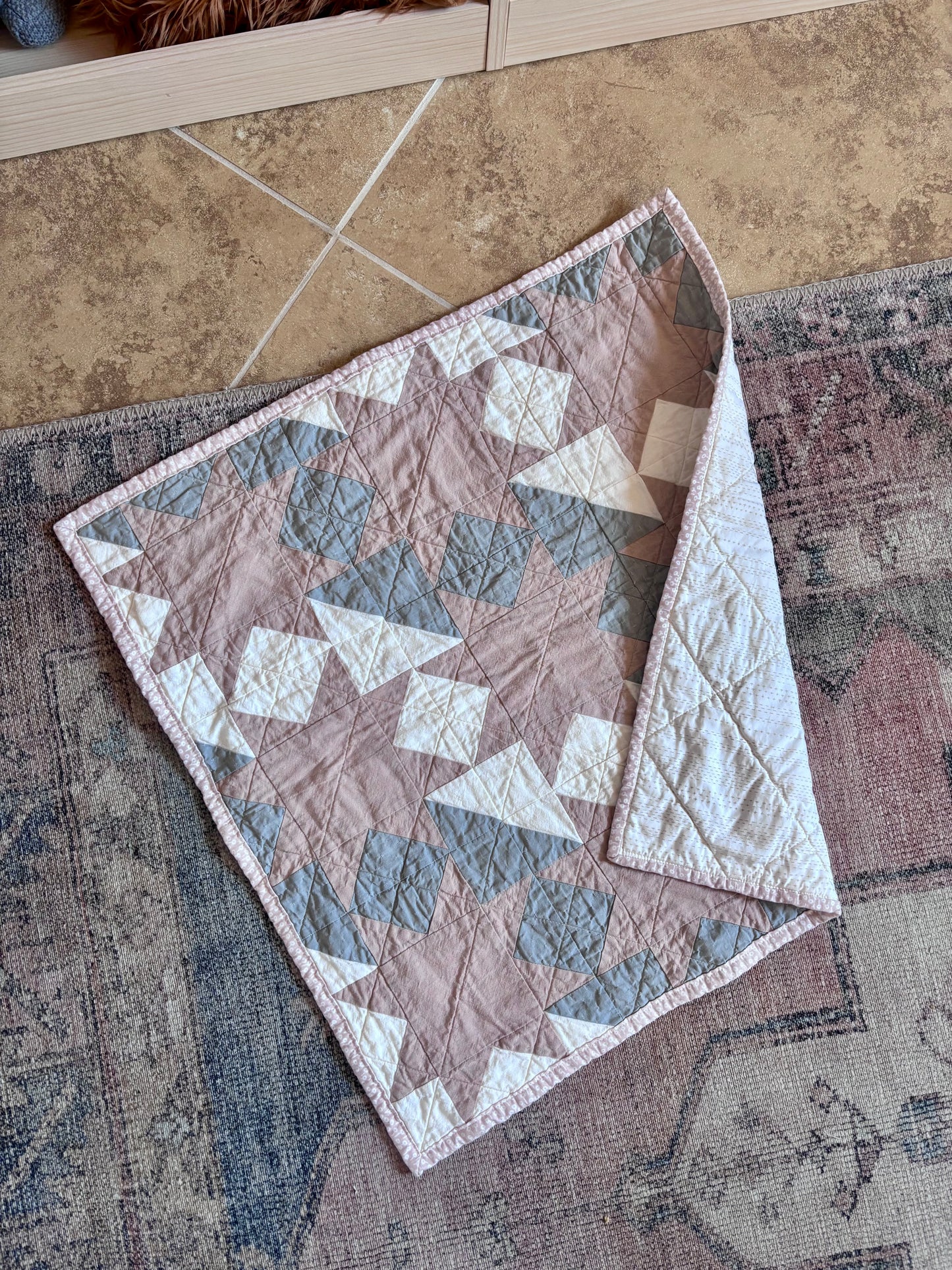 Stars & Stripes Baby Quilt